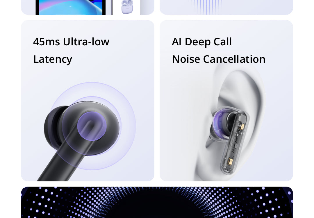 realme Buds T310 True Wireless in-Ear Earbuds, Vibrant Black with 46dB Hybrid ANC, 360° Spatial Audio, 12.4mm Dynamic Bass Driver, Upto 40Hrs Battery, Fast Charging