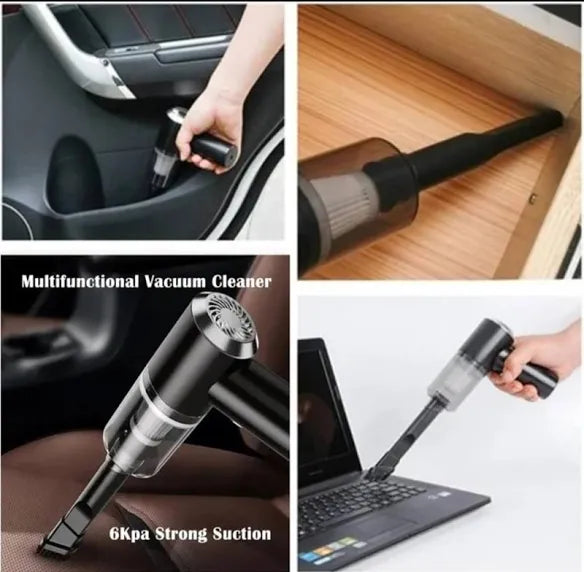 3-in-1 Mini Portable Vacuum Cleaner for Car, Home & Electronics Vacuum Cleaner